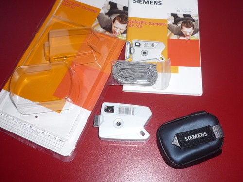 Siemens QuickPic Camera IQP-530 Kamera do telefonu komórkowego Nowa Oryginalne opakowanie do M55 S55 S57 uva - Zdjęcie 3 z 7