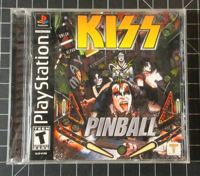Jeu KISS Pinball - PlayStation 1 (PS1) - Version FR - Très Bon état (manque Couverture Avant)