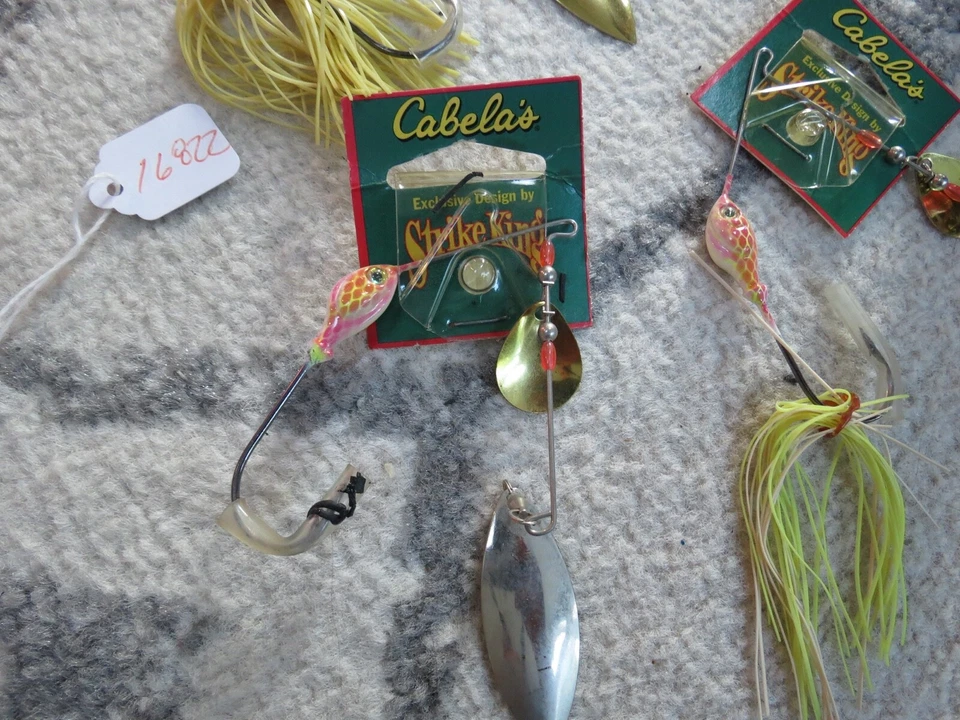 Cabelas señuelo de pesca spinners (obtienes los tres) (lote #16822) Foto 3 de 4