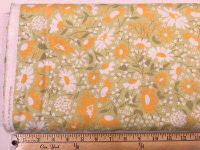 MODA Buttercup Slate Fabric # 29151-15 by Corey Yoder - Per Yard