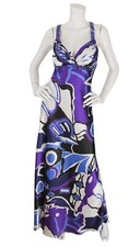 XSCAPE Vintage Y2K Prom Dress Beaded Satin Gown Mermaid Princess 2000's Size 4