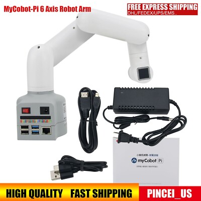 MyCobot-Pi 6 Axis Robot Arm Payload 250G For Image Recognition ROS Education AI