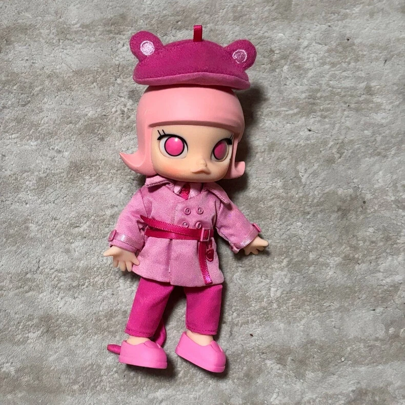 Perfect New  Popmart Molly Pink Panther Bjd Action Figure Limited Toys  - Image 3 of 4