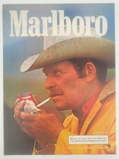 Marlboro Philip Morris Inc. Vintage 1983 Print Ad