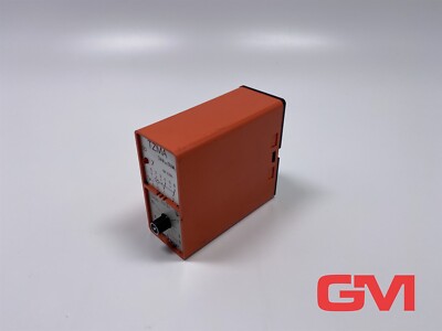 Bircher Zeitrelais TZMA time relay 6A 220V AC 0,3-3s 24V DC 3VA Relais