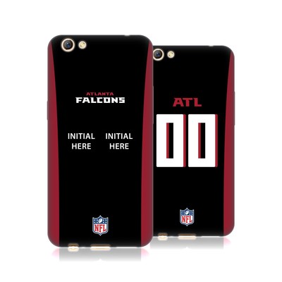 CUSTOM CUSTOMIZED PERSONALIZED NFL ATLANTA FALCONS SOFT GEL CASE FOR OPPO PHONES