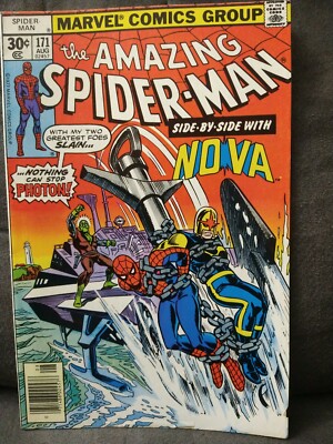 Amazing Spider-Man #171 - Marvel Comics (Nova and Photon) | eBay