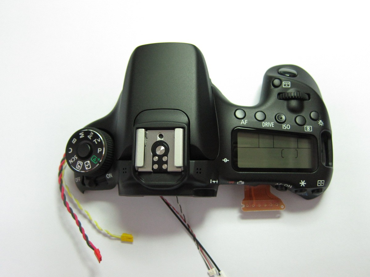 Repair Parts For Canon EOS 70D Top Cover Mode Dial Flash