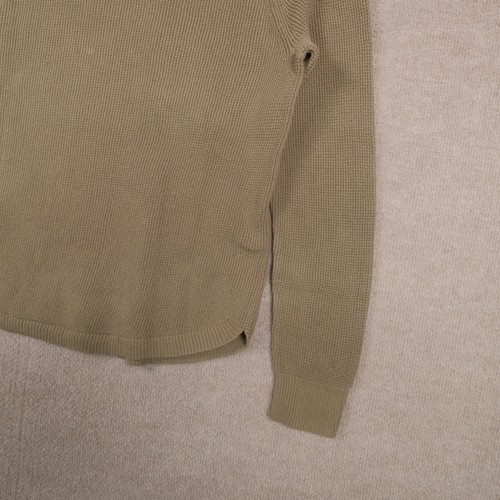 Maglione donna Lauren Ralph Lauren LRL grande con cappuccio maglia waffle verde pullover - Foto 19 di 21