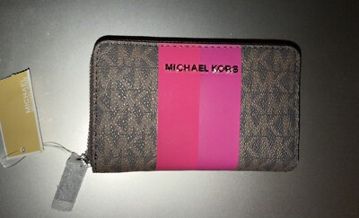 MICHAEL KORS Jet Set Card Case Wallet 