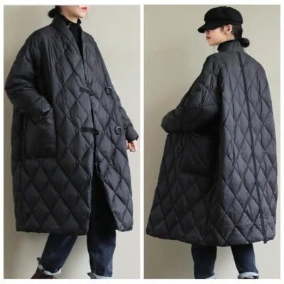 Femme Doudoune Manteau Matelassé Bouffant Manteau Parka Rembourré Chaud Pull - Photo 1/4