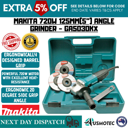 Makita 125mm Angle Grinder 5\