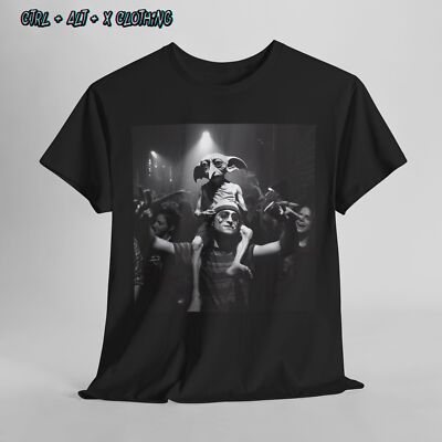 Dobby Rave Tee, Harry Potter Shirt, Unisex Top, Clubbing, Magic Fan ...