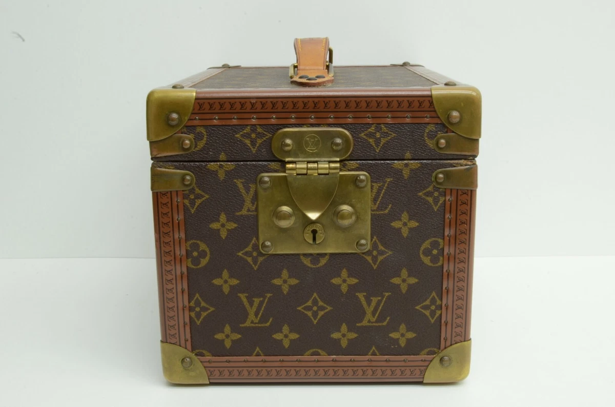 Louis Vuitton Beauty Case Vanity Cosmetic Hard Case LV Authentic