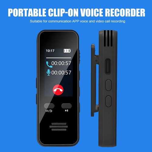 32G Digital Voice Recorder Bluetooth Call Dictaphone Audio MP3 Player Recording - Picture 3 of 12