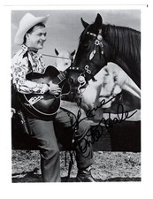 Monte Hale Signed 8 x 10 Photo / Autographed Western Actor