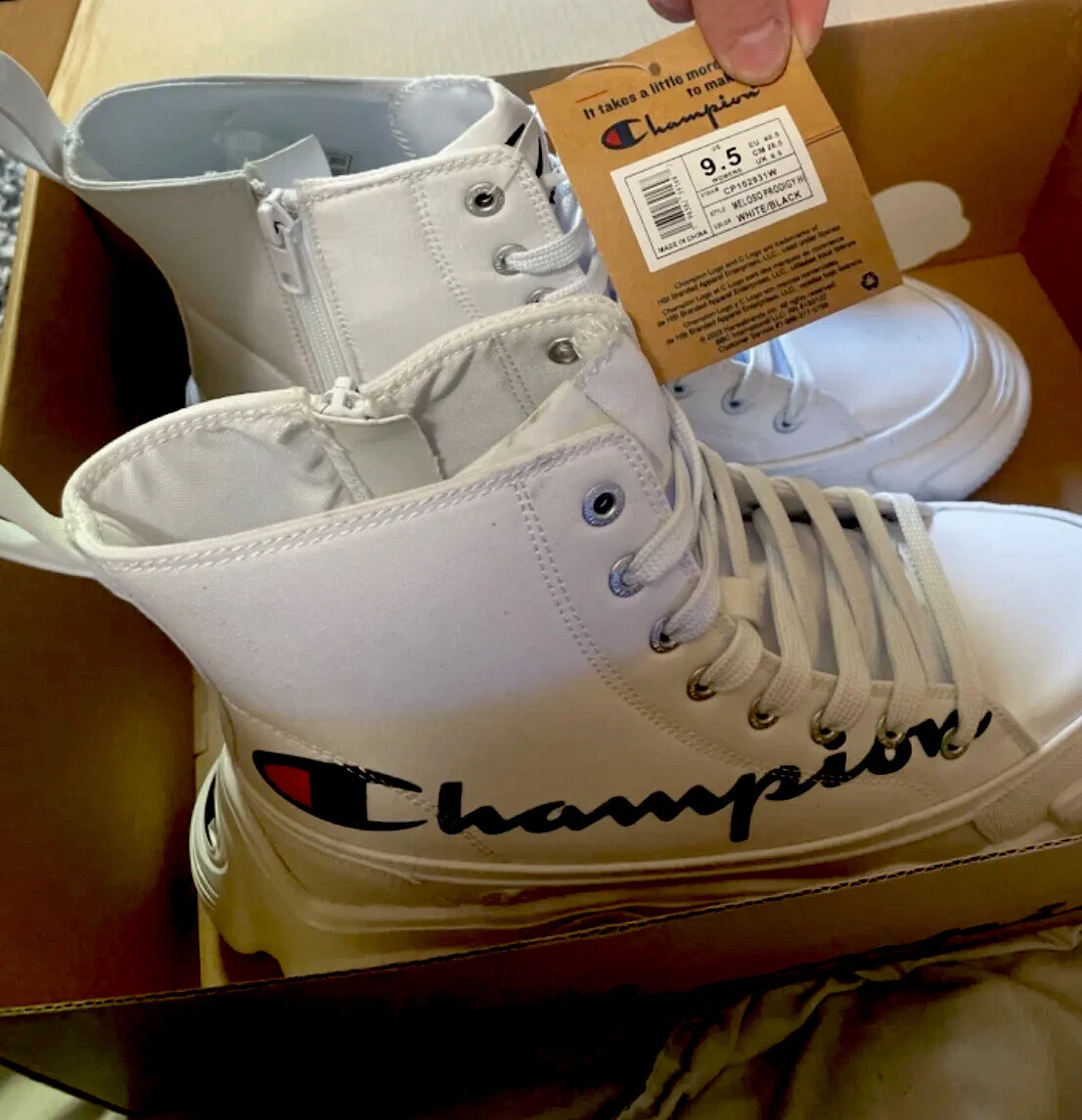 brand new in the box champion womens 9 1 2 meloso prodigy high