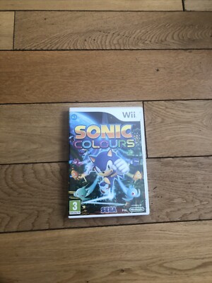 SONIC COLORS NINTENDO WII 2010.