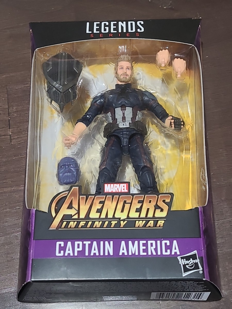 Marvel Legends Avengers Infinity War CAPTAIN AMERICA Thanos BAF