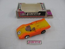 Vintage Parma 1/32 Home Set Yellow/Orange Ferrari Coupe Slot Car w/ Box 413A EX