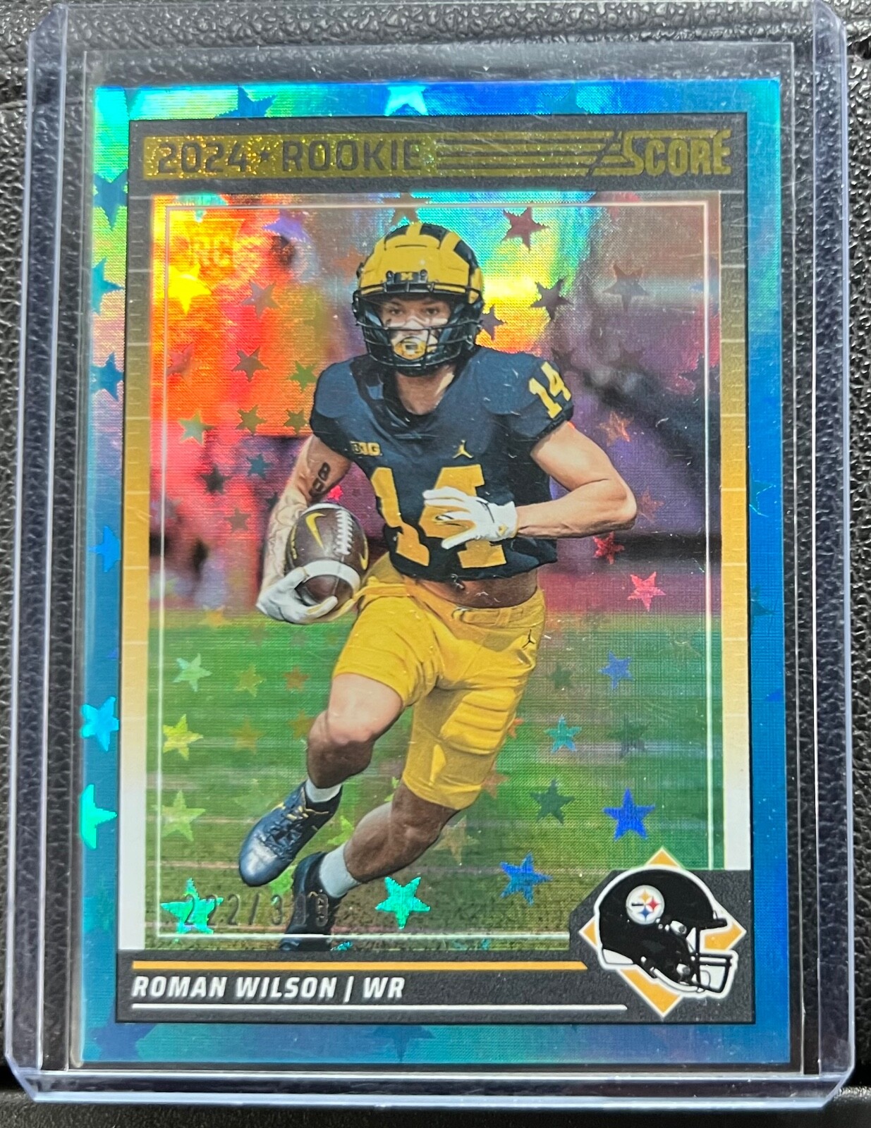 💫 ⭐️ 2024 Panini Score Roman Wilson RC 222/399 Rookie Stars Prizm #360 ⭐️ 💫