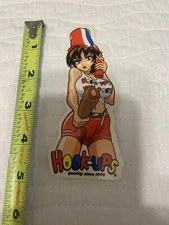 HOOKUPS JEREMY KLEIN HOT DOG CORNDOG HOOK UPS STICKER SUPREME FUCT ANIME SKATING