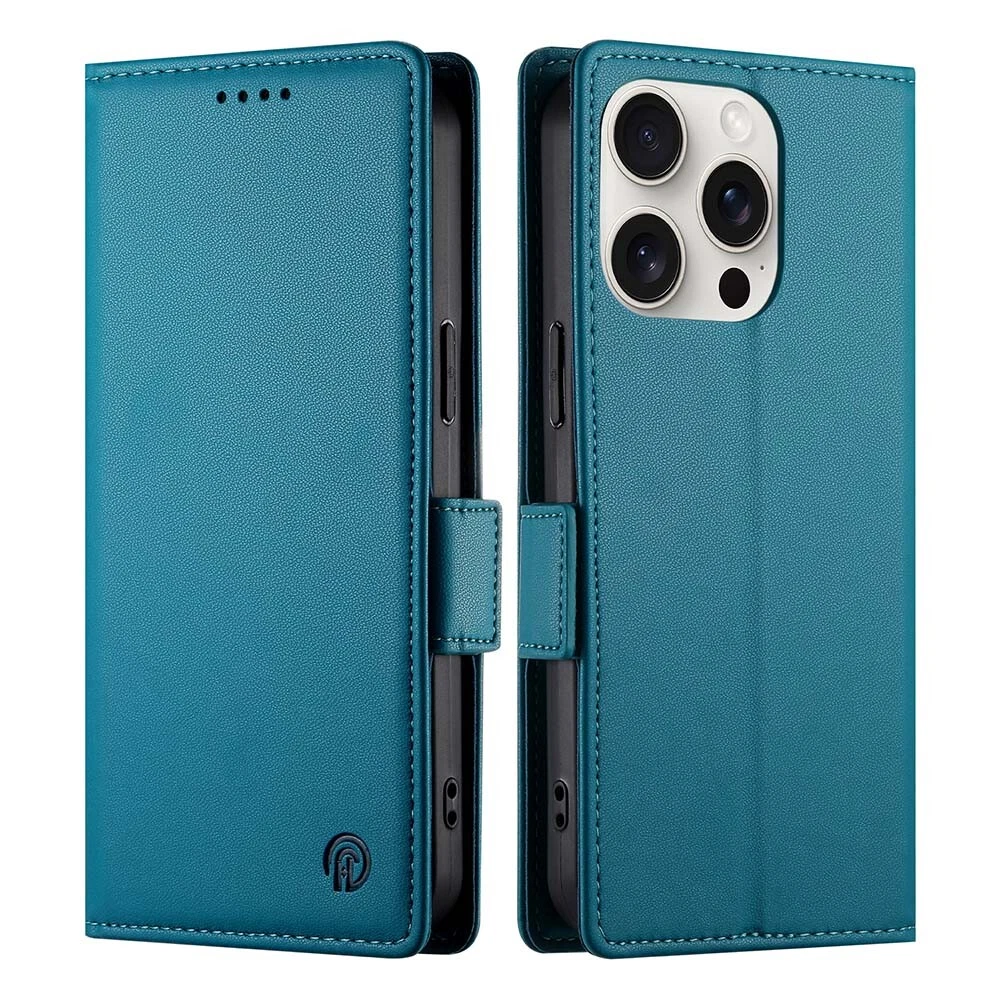 Luxury Magnetic Leather Flip Wallet Case for iPhone 11 12 13 14 15 Pro
