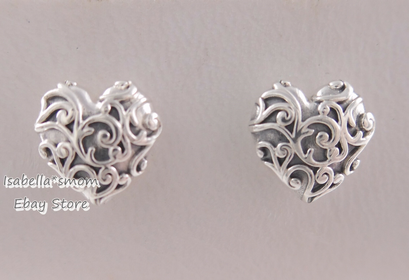REGAL HEARTS Authentic PANDORA Silver 
