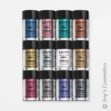 1 NYX Face & Body Glitter Powder Pigment "Pick Your 1 Color" *Joy's cosmetics*