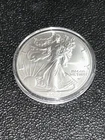 2023 W American Silver Eagle .999 Silver Uncirculated Bullion $1 Coin in Capsule