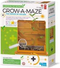 Green Science Grow a Maze Kit, Build a Plant Maze Science Kit, for Boys & Girls 