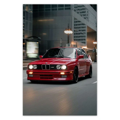IDEALDESIGN Banner Fahne Klassischer BMW M3 Nr. H8804_BN