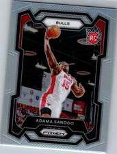 2023-24 Panini Prizm #286 Adama Sanogo Prizms Silver