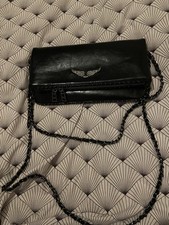 Zadig & Voltaire Damen Tasche Schwarz Leder C...