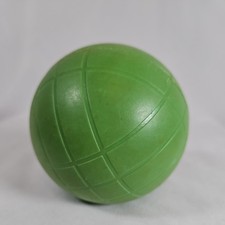 Sportcraft 4" Bocce Ball Replacement Green Ball design detail in photo Used