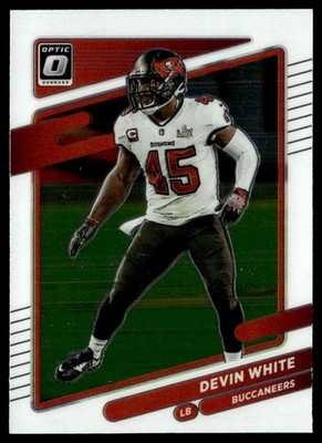 2021 Donruss Optic Devin White Tampa Bay Buccaneers #174