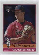 2025 Topps Heritage Chrome Joey Cantillo #104 1b8h
