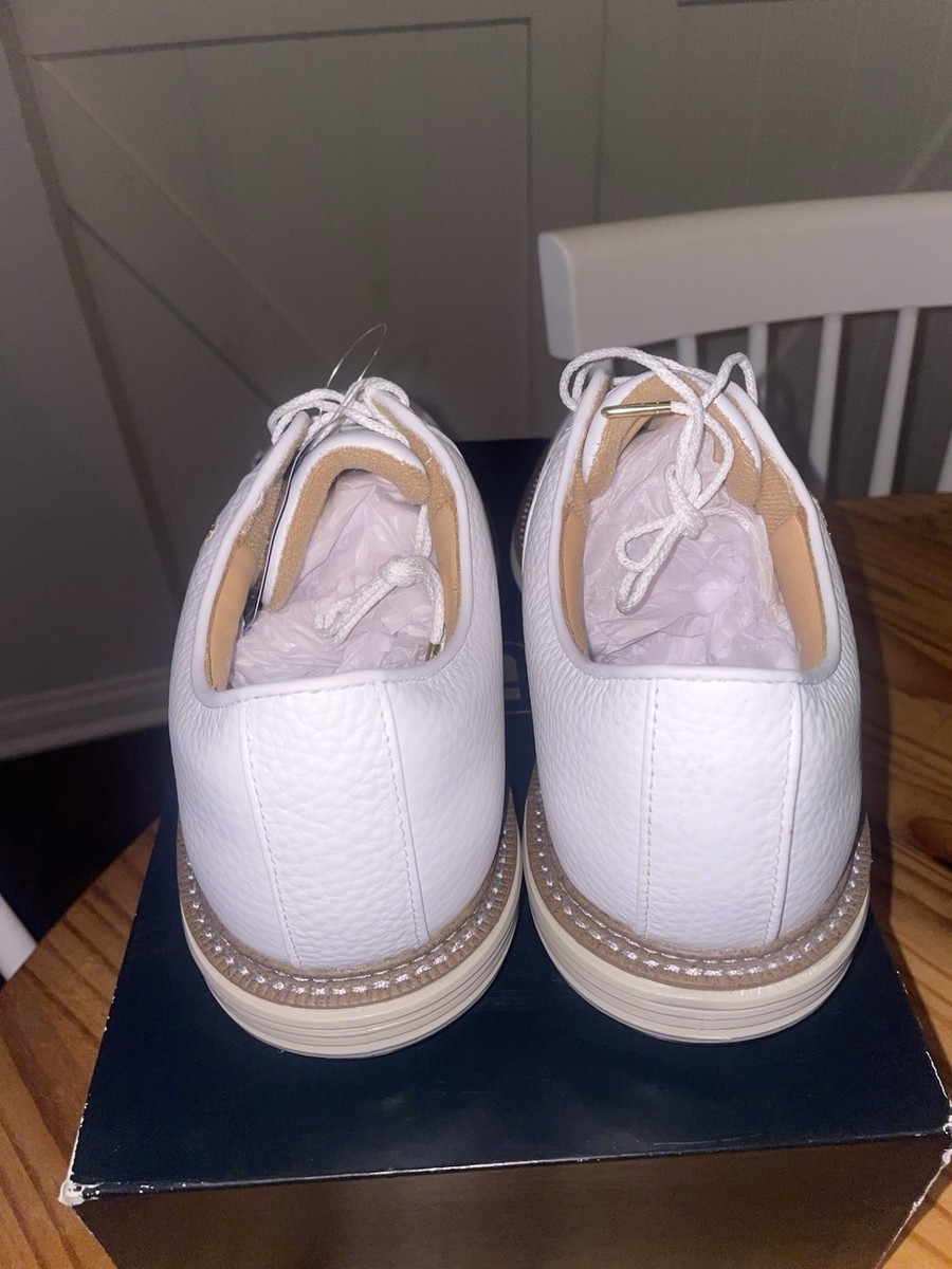 FootJoy Premiere Series Packard Golf Shoes White 54563 SZ 8M NWB