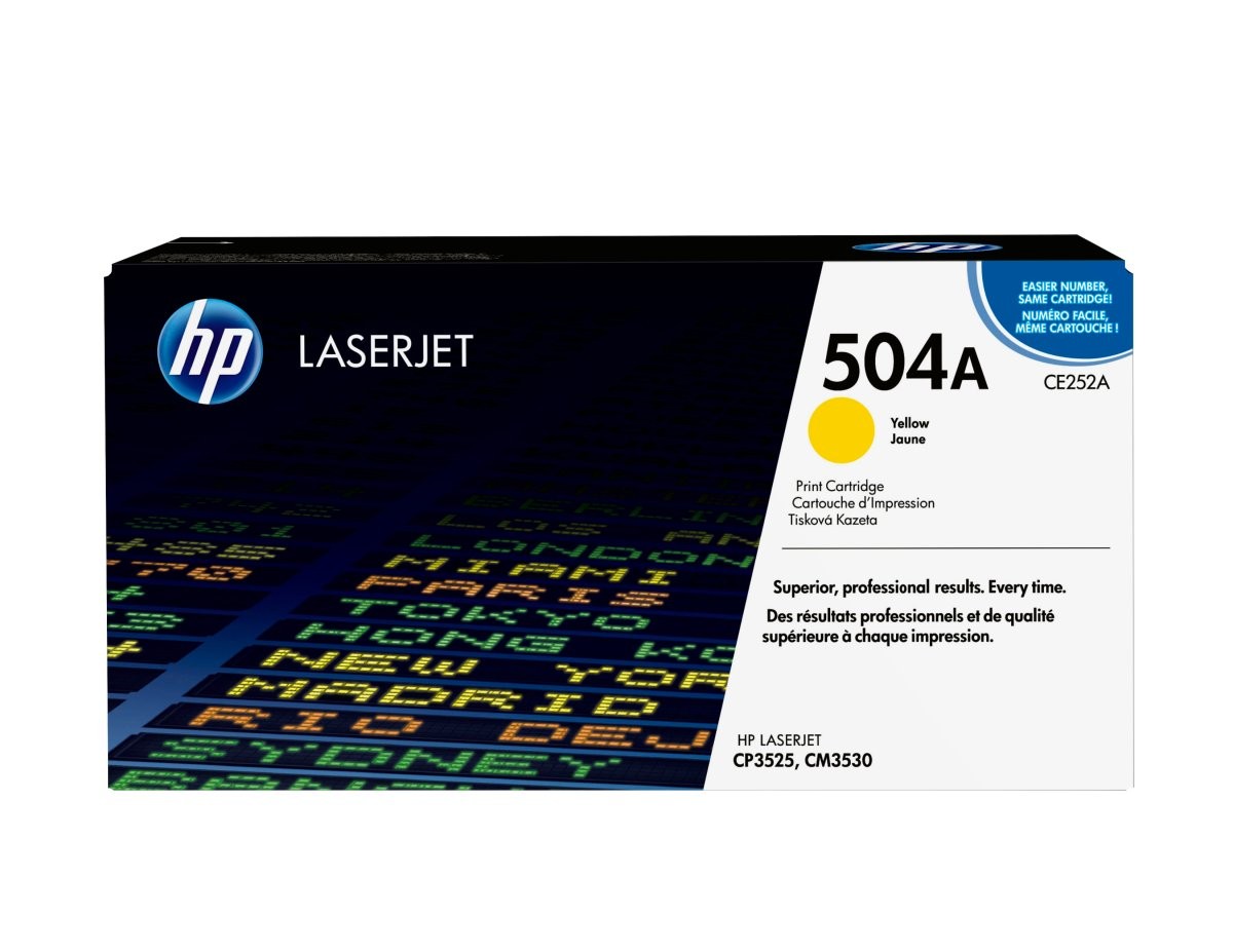 Hp cartuccia toner originale giallo laserjet 504a - Immagine 8