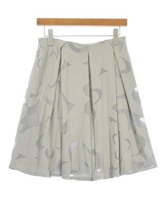 EMPORIO ARMANI Knee-length Skirts Gray(Lace) 40(Approx. M) 2200622628073