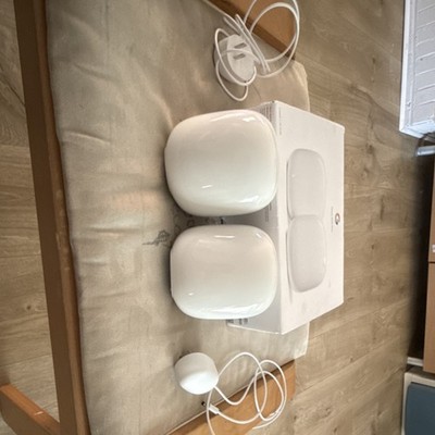 Google Nest Wifi Pro Mesh Router System, White