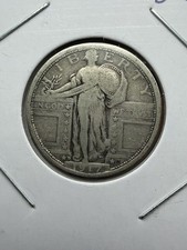 1917 D Type 1 Standing Liberty Quarter  - As Shown! (#2812)