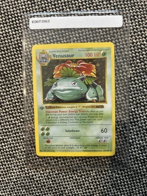 Venusaur #15 from Base Set ((1999)) – Pokémon card