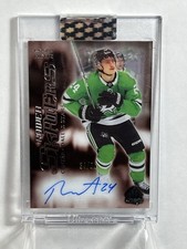 2024-25 UD Clear Cut Roope Hintz SP Authentic Power Skaters Auto RED Variant /35