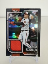 Gunnar Henderson 2026 Topps Series 1 BLACK FOIL Real One Patch #’d /10 SSP