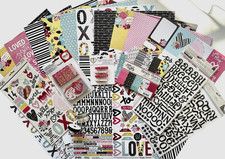 Simple Stories "Love Adore" Paper Embellishment Set A Save 65