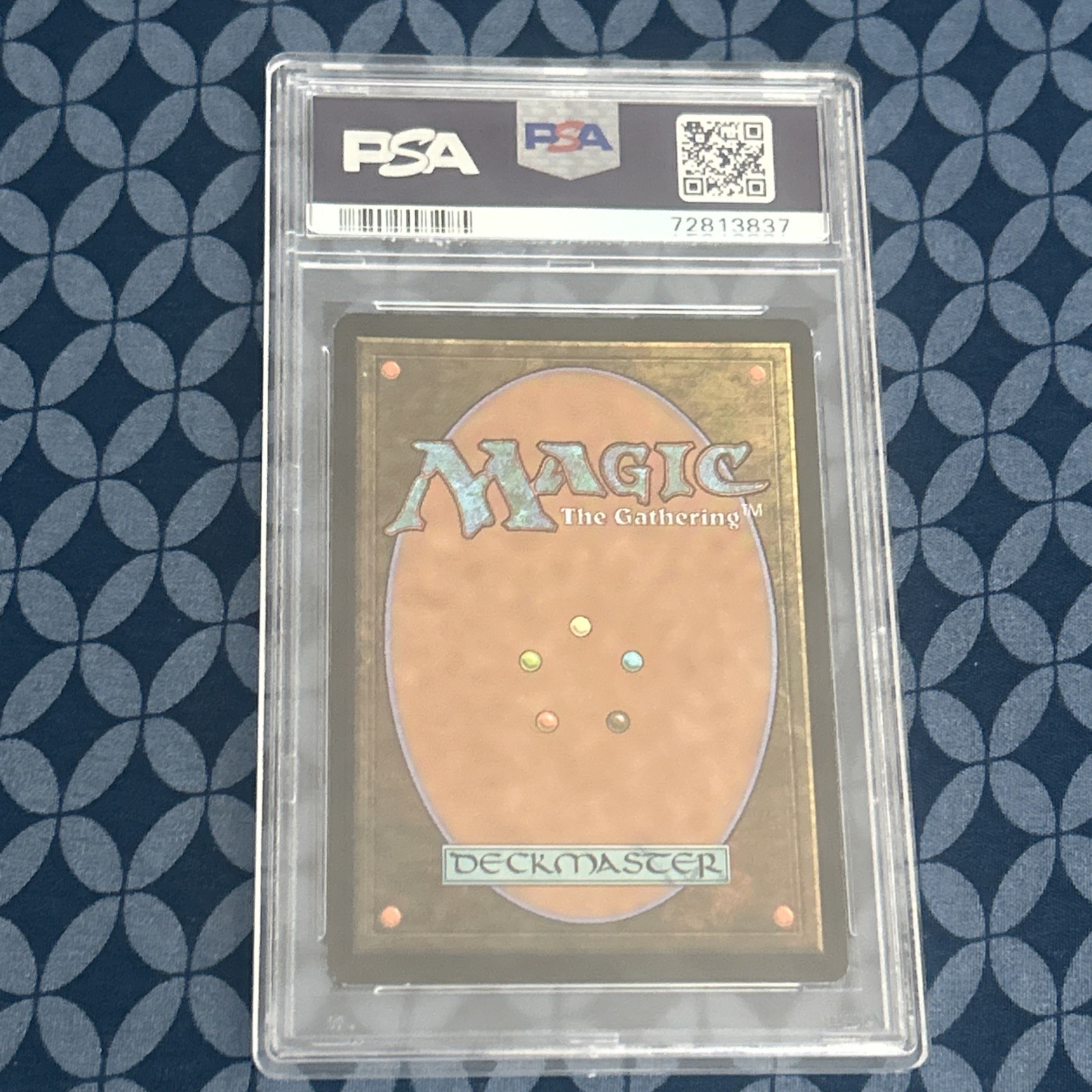 2001 Magic the Gathering Vampiric Dragon Odyssey Foil #296 PSA 8 NM/MT POP 3 view 4
