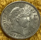 1912 Barber Dime. FREE SHIPPING.