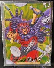 2024 Upper Deck Marvel Masterpieces 92 Platinum Magneto #49 Base Set