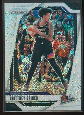 Brittney Griner 2024 Panini Prizm WNBA White Sparkle Prizm #113